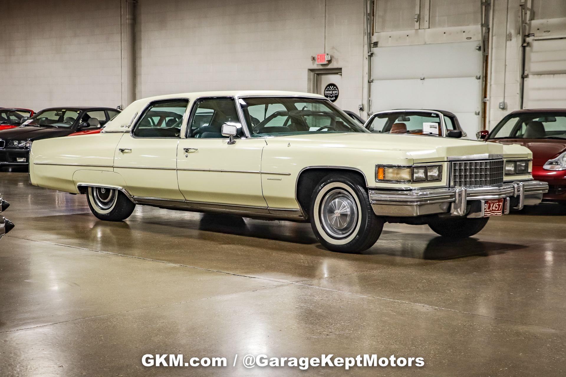 Used 1976 Cadillac Fleetwood Brougham For Sale (Sold) | Garage Kept Motors  Stock 22GKM486