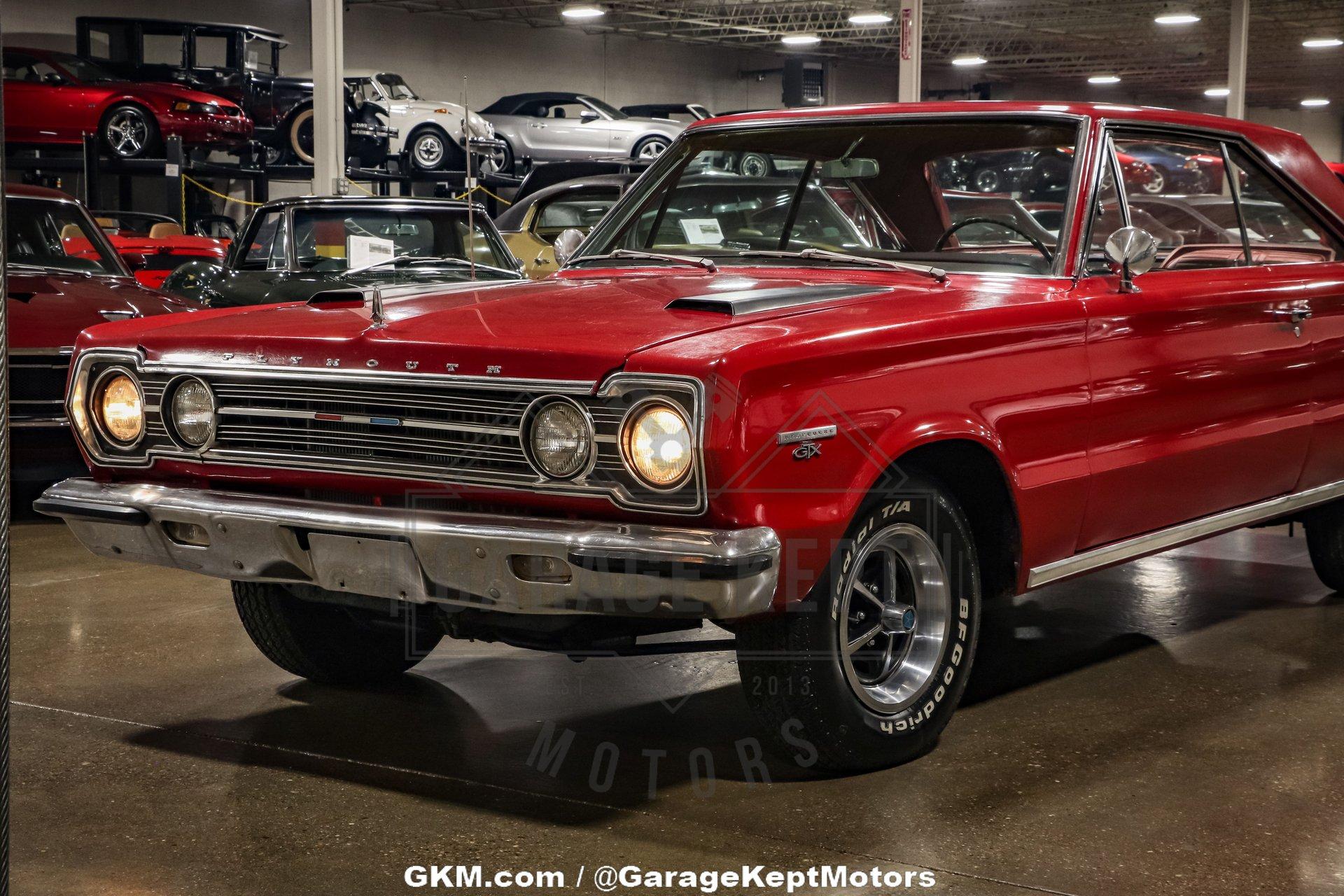 Used 1967 Plymouth GTX For Sale (Sold) Garage Kept Motors Stock