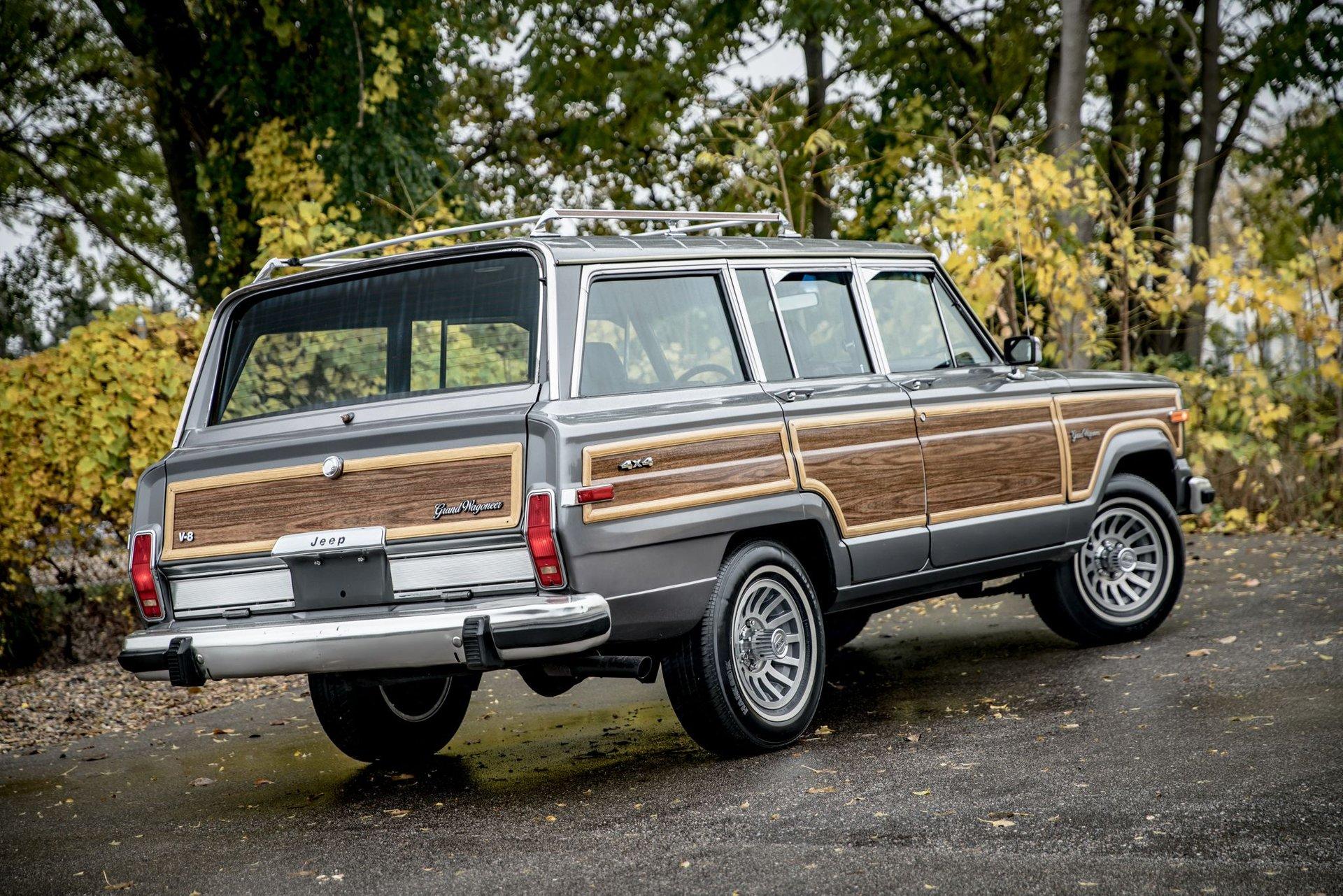 ウィアーキュー　1980年代　アメリカンビンテージ Used 1989 Jeep Grand Wagoneer For Sale (Sold) | Garage Kept Motors