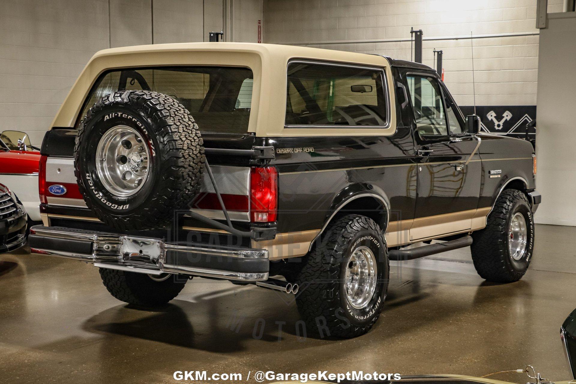 Used 1990 Ford Bronco Eddie Bauer Edition For Sale (Sold