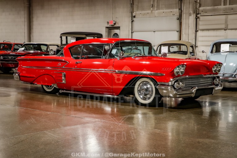 1958インパラクーペ赤カーペットインテリアセット Used 1958 Chevrolet Bel Air Impala For Sale (Sold) | Garage Kept