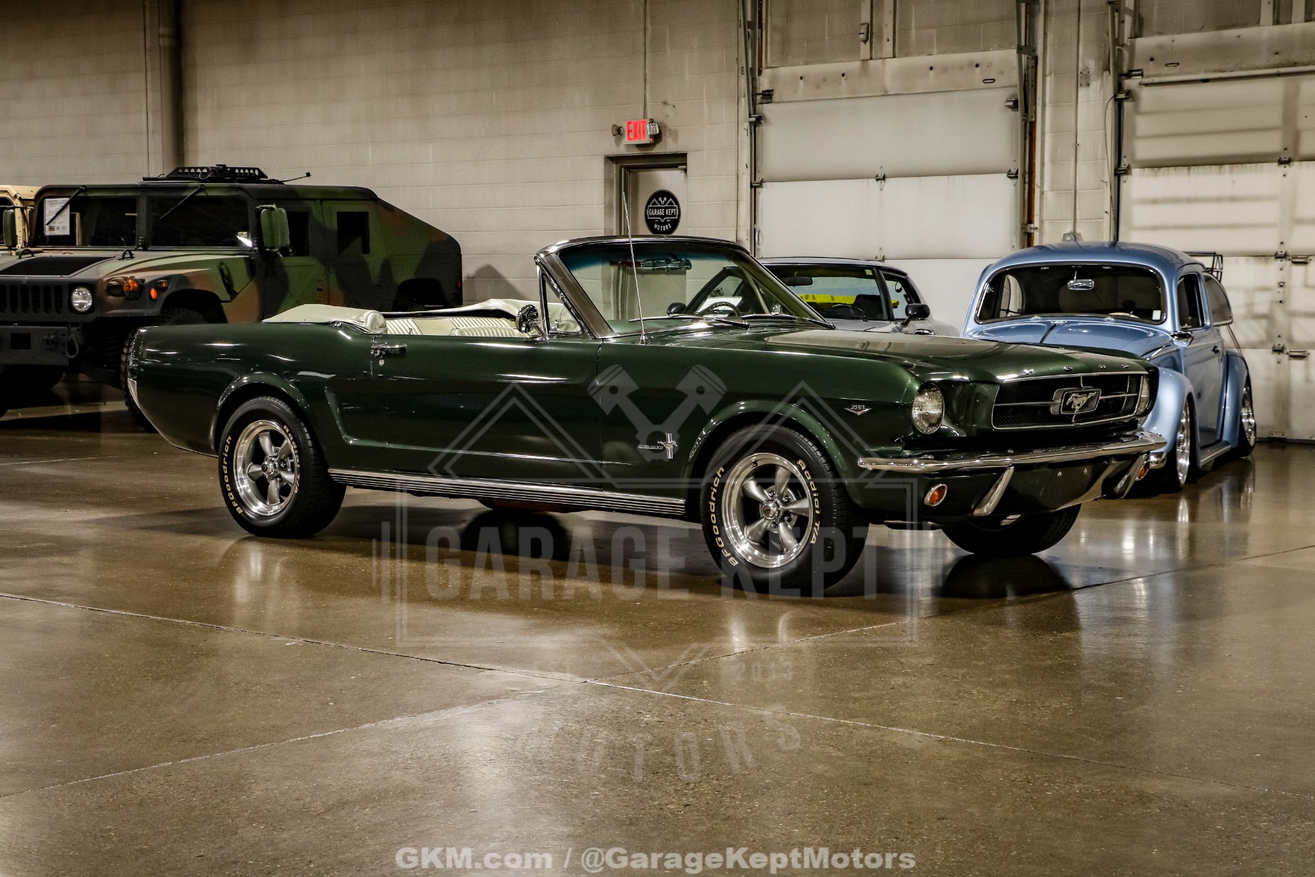 Ford Mustang スタジャン 2XL グリーン/ブラック Used 1965 Ford Mustang Convertible For Sale ($68,900) | Garage