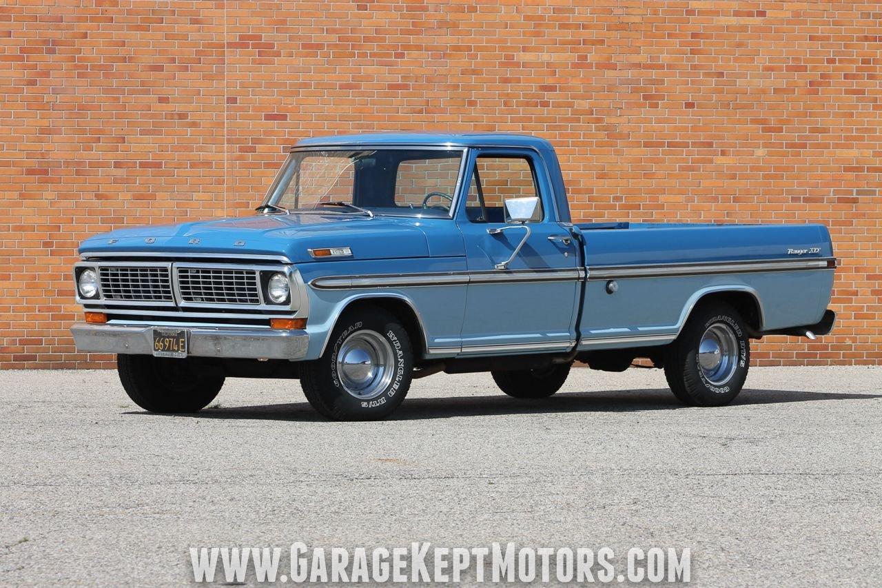 Used 1970 Ford F-100 Ranger XLT For Sale (Sold) | Garage Kept Motors ...