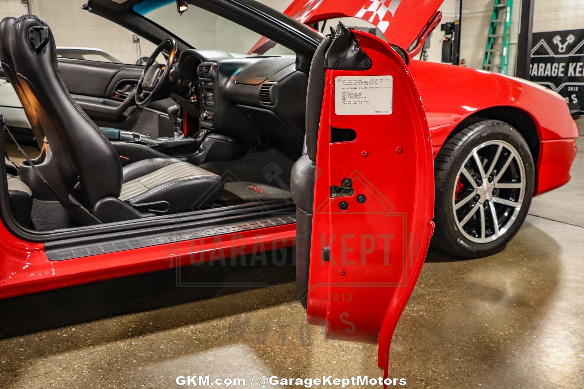 Used 2002 Chevrolet Camaro Z28 SS Convertible 35th