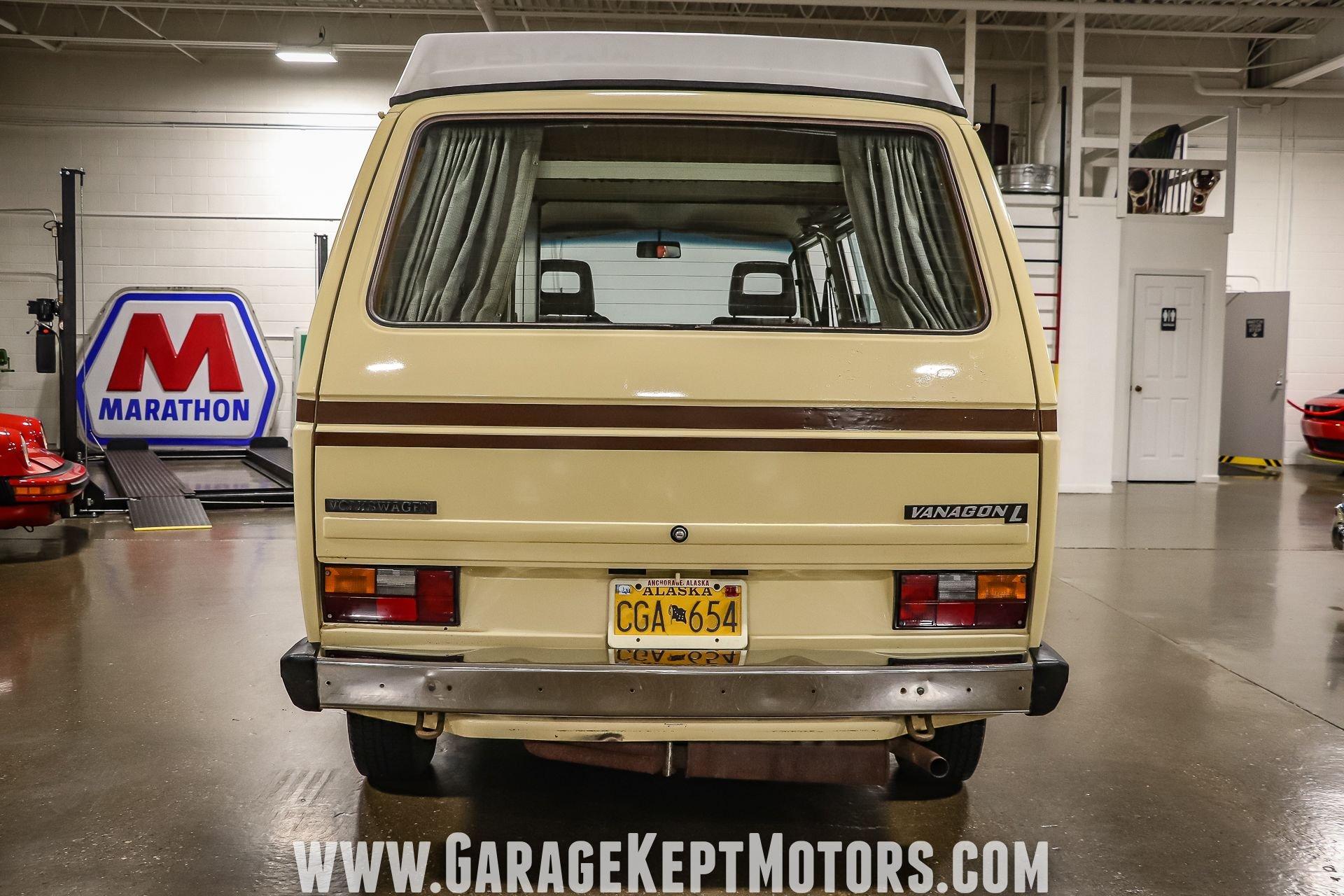vanagonさん専用 Used 1983 Volkswagen Vanagon L Westfalia For Sale (Sold) | Garage